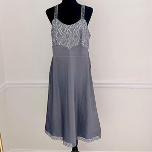Vintage Barbizon 1960s Lace Slip Dress